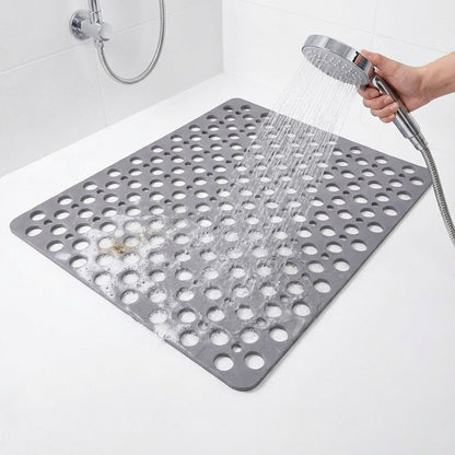 Prestixo Secure Shower Mat | Non-Slip, Antibacterial & Fast-Draining Design