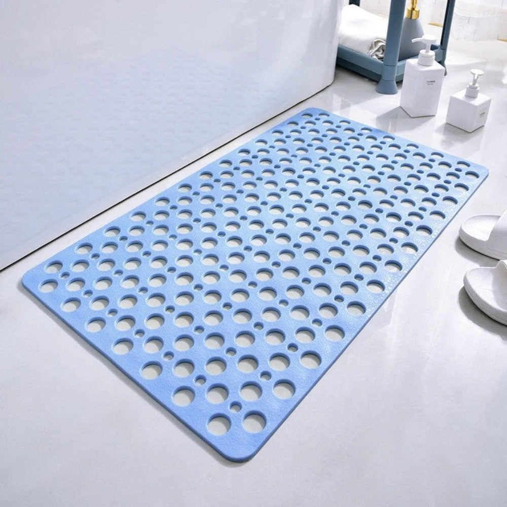 Prestixo Secure Shower Mat | Non-Slip, Antibacterial & Fast-Draining Design