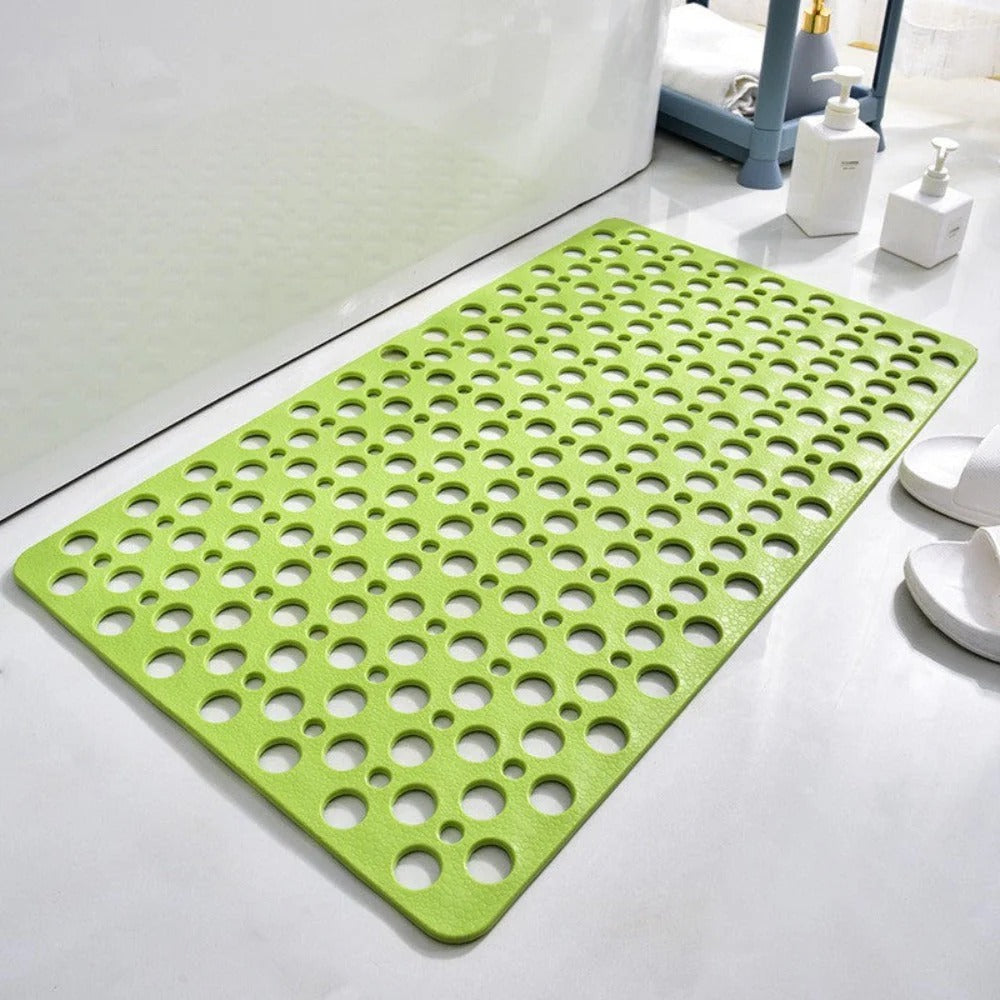 Prestixo Secure Shower Mat | Non-Slip, Antibacterial & Fast-Draining Design