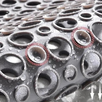 Prestixo Secure Shower Mat | Non-Slip, Antibacterial & Fast-Draining Design