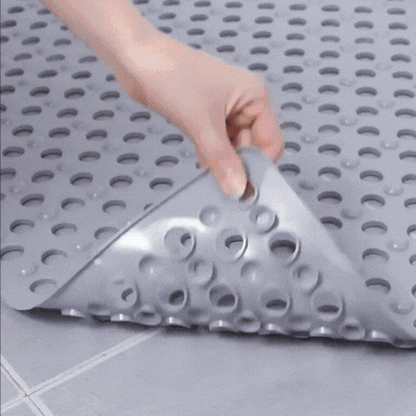Prestixo Secure Shower Mat | Non-Slip, Antibacterial & Fast-Draining Design